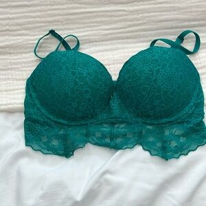 Vs pink teal bra